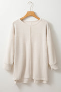 Anaiah Batwing Sleeve Oversized Top