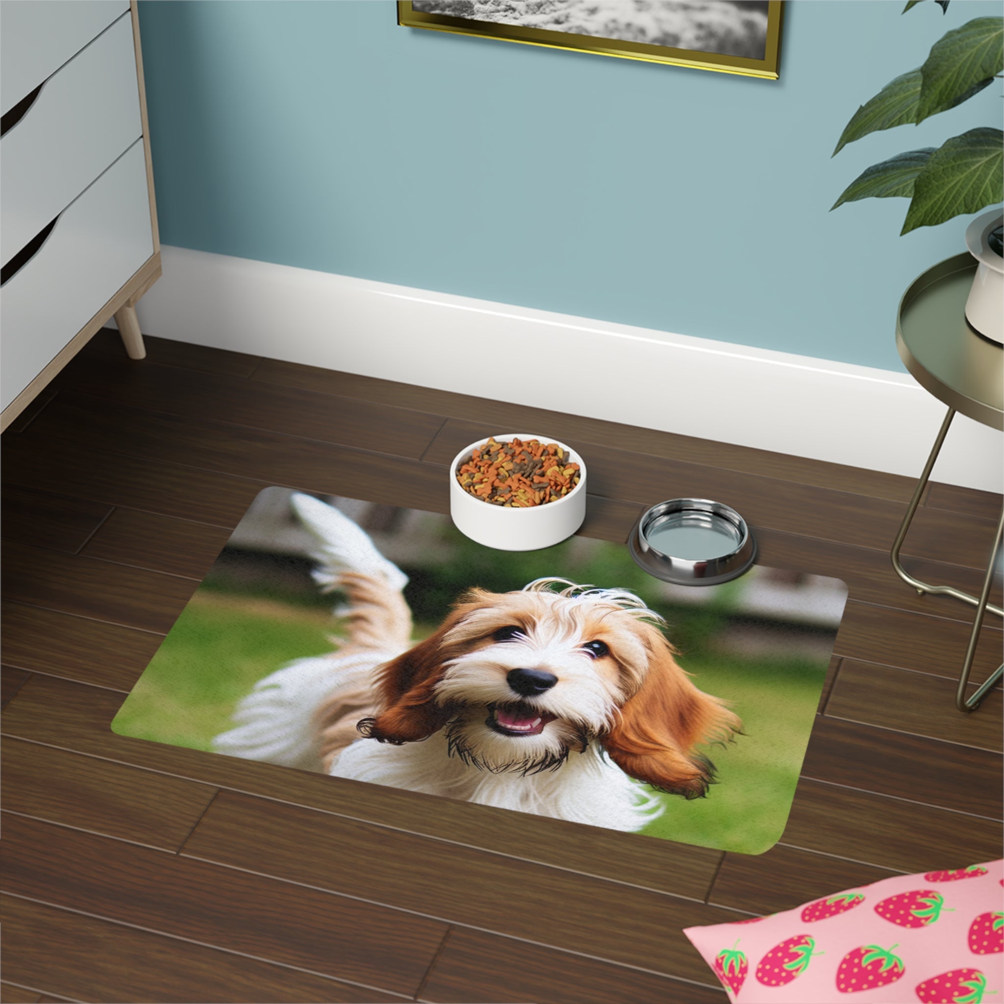 Non-Slip Pet Food Mat – Waterproof Feeding Mat for Dogs