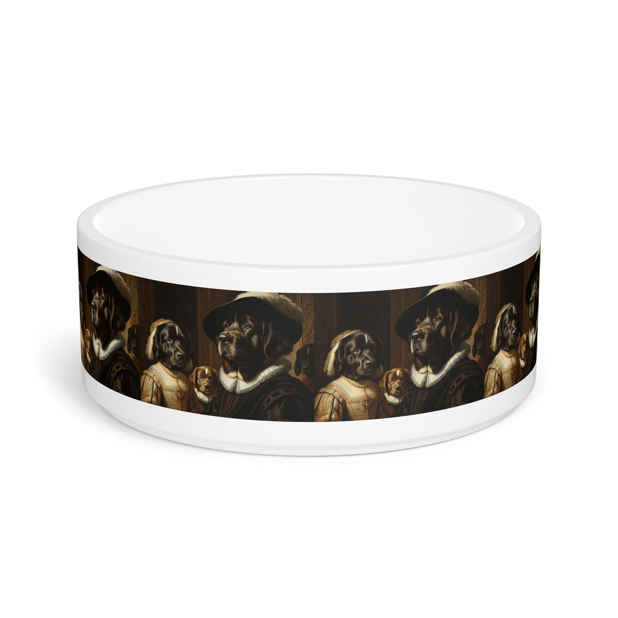 Ceramic Pet Bowl – 16 oz Dog Feeding Bowl
