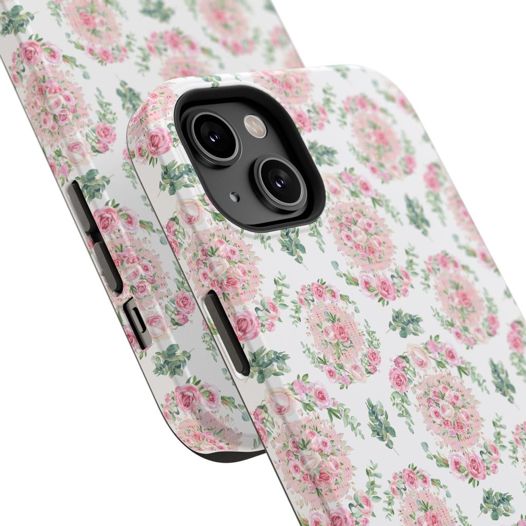 Customizable: Floral Impact-Resistant Phone Case
