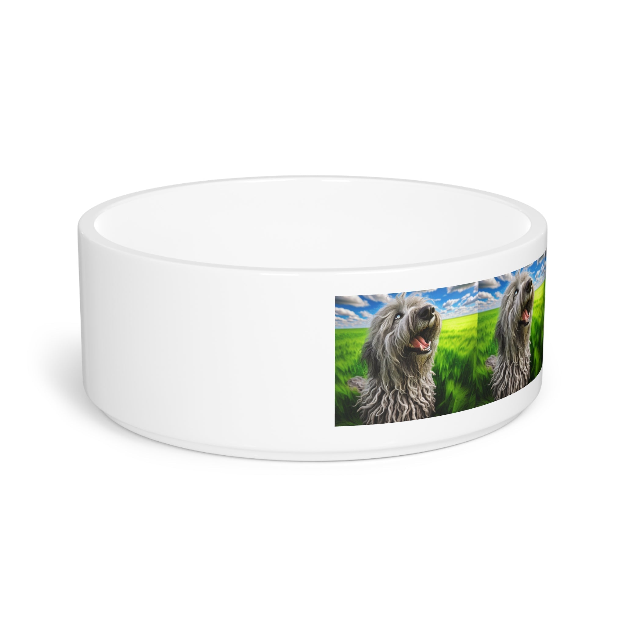 Ceramic Pet Bowl – 16 oz Dog Feeding Bowl