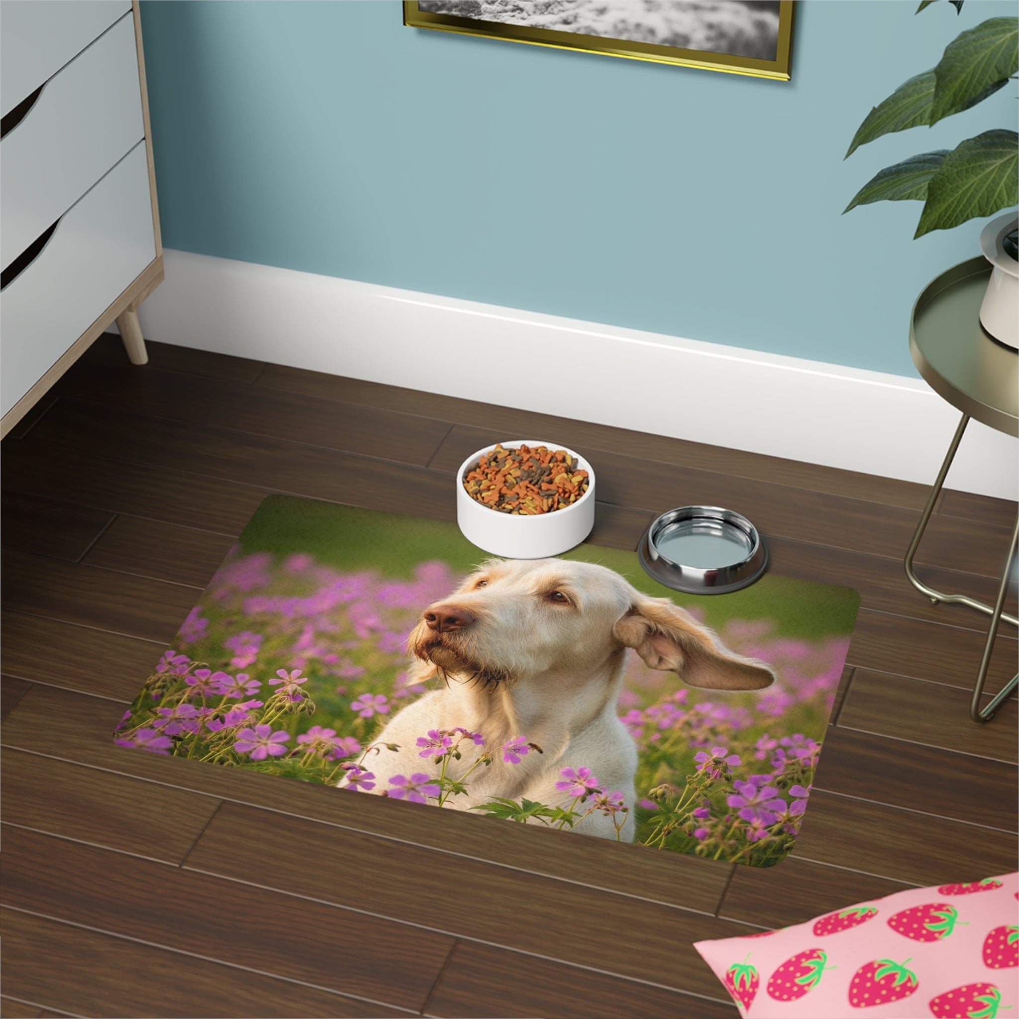 Non-Slip Pet Food Mat – Waterproof Feeding Mat for Dogs