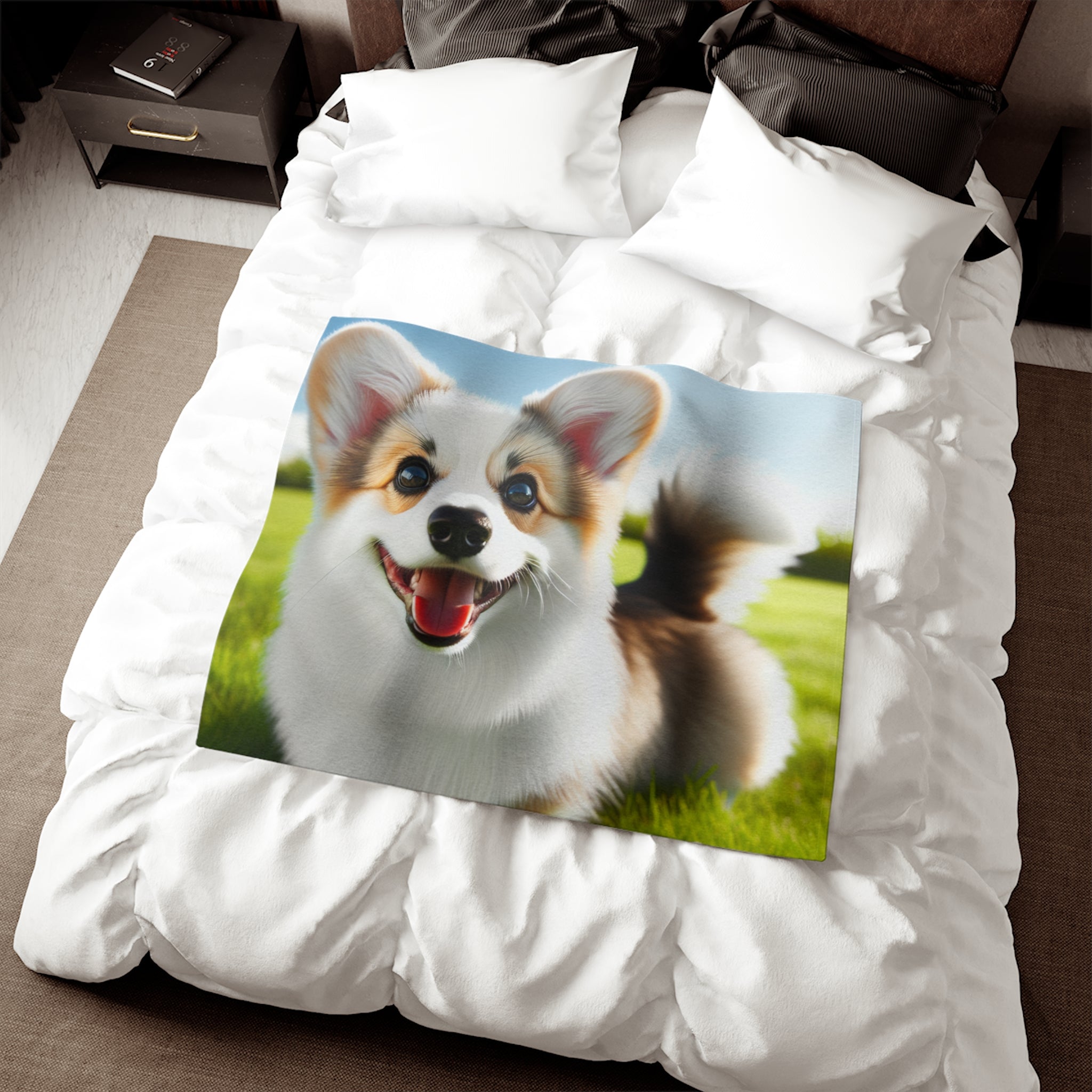 Sweatshirt Blanket – Plush Fleece Throw, 2 Size Options