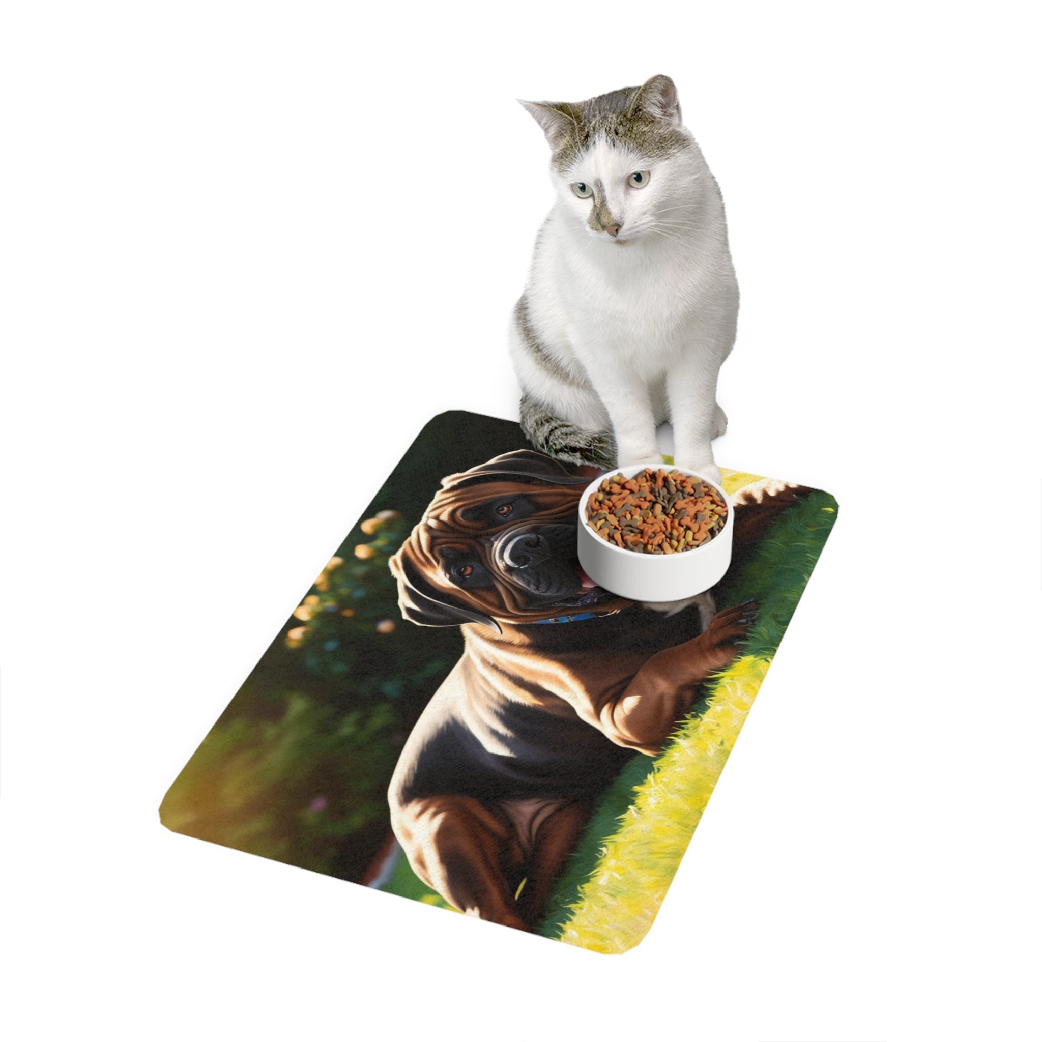 Non-Slip Pet Food Mat – Waterproof Feeding Mat for Dogs