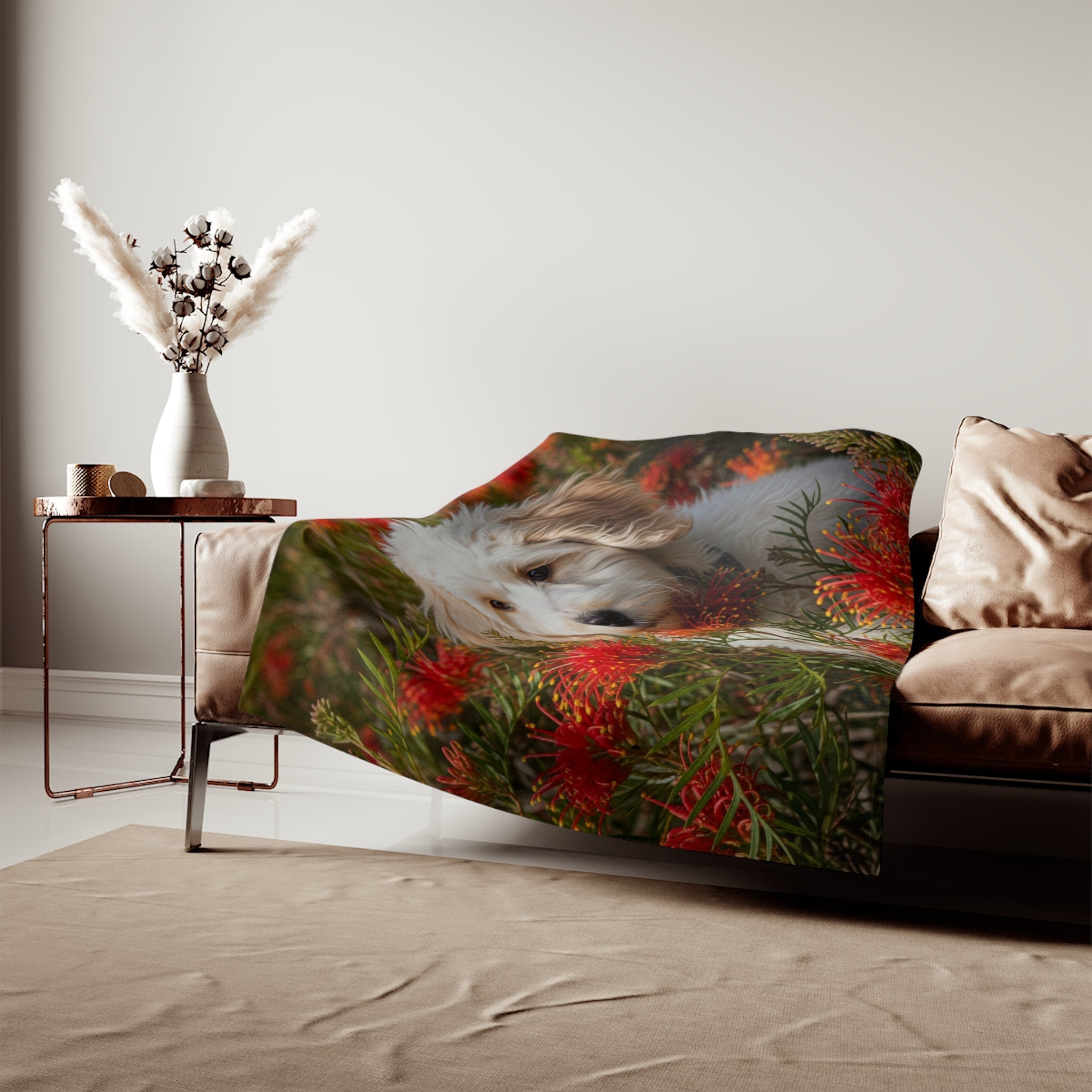 Sweatshirt Blanket – Plush Fleece Throw, 2 Size Options