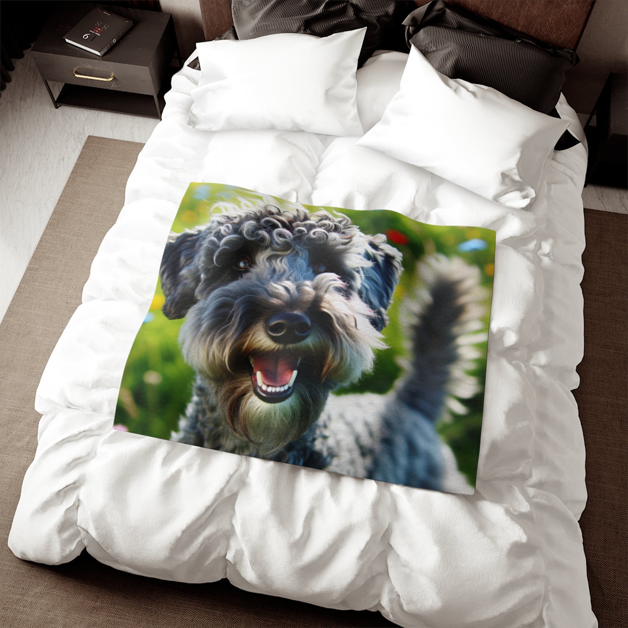Sweatshirt Blanket – Plush Fleece Throw, 2 Size Options