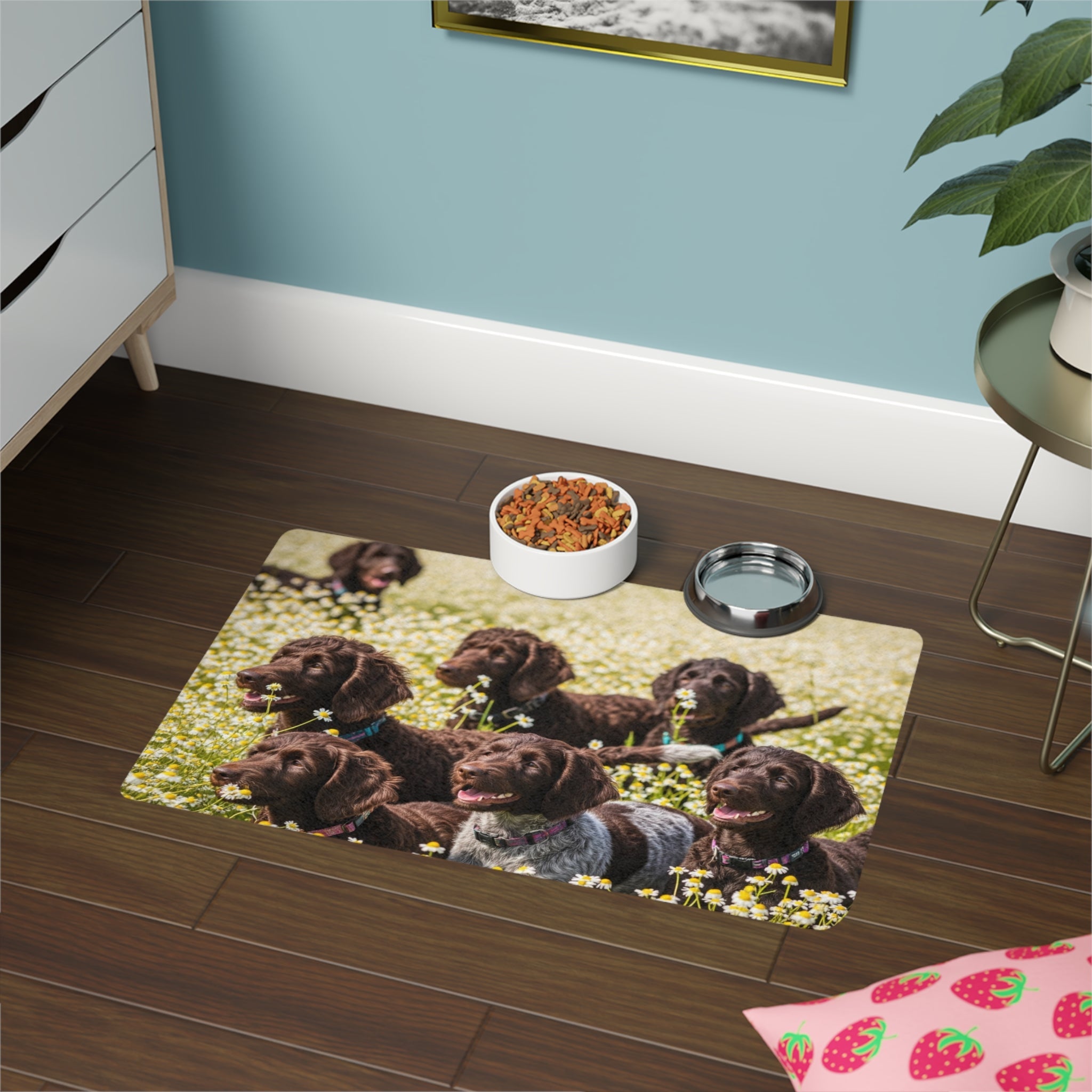 Non-Slip Pet Food Mat – Waterproof Feeding Mat for Dogs