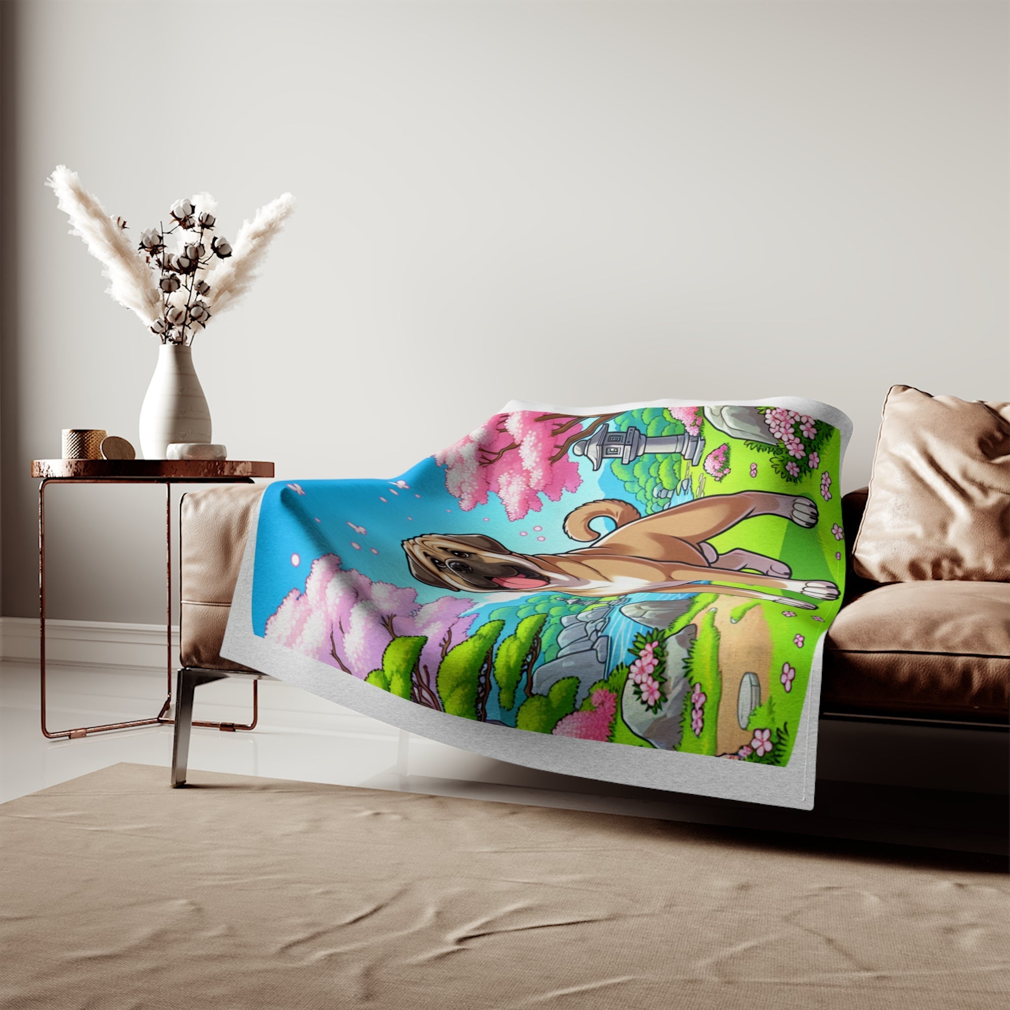 Sweatshirt Blanket – Plush Fleece Throw, 2 Size Options