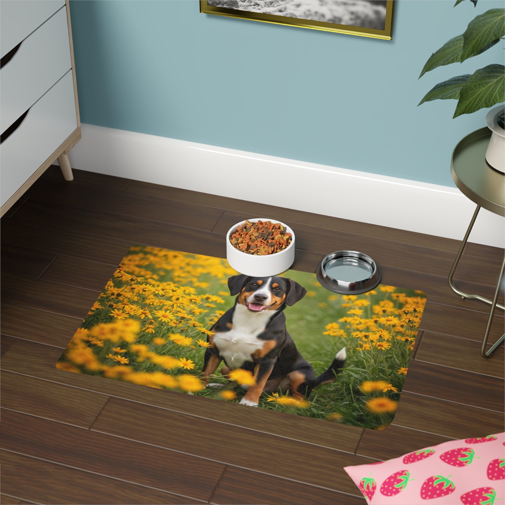 Non-Slip Pet Food Mat – Waterproof Feeding Mat for Dogs