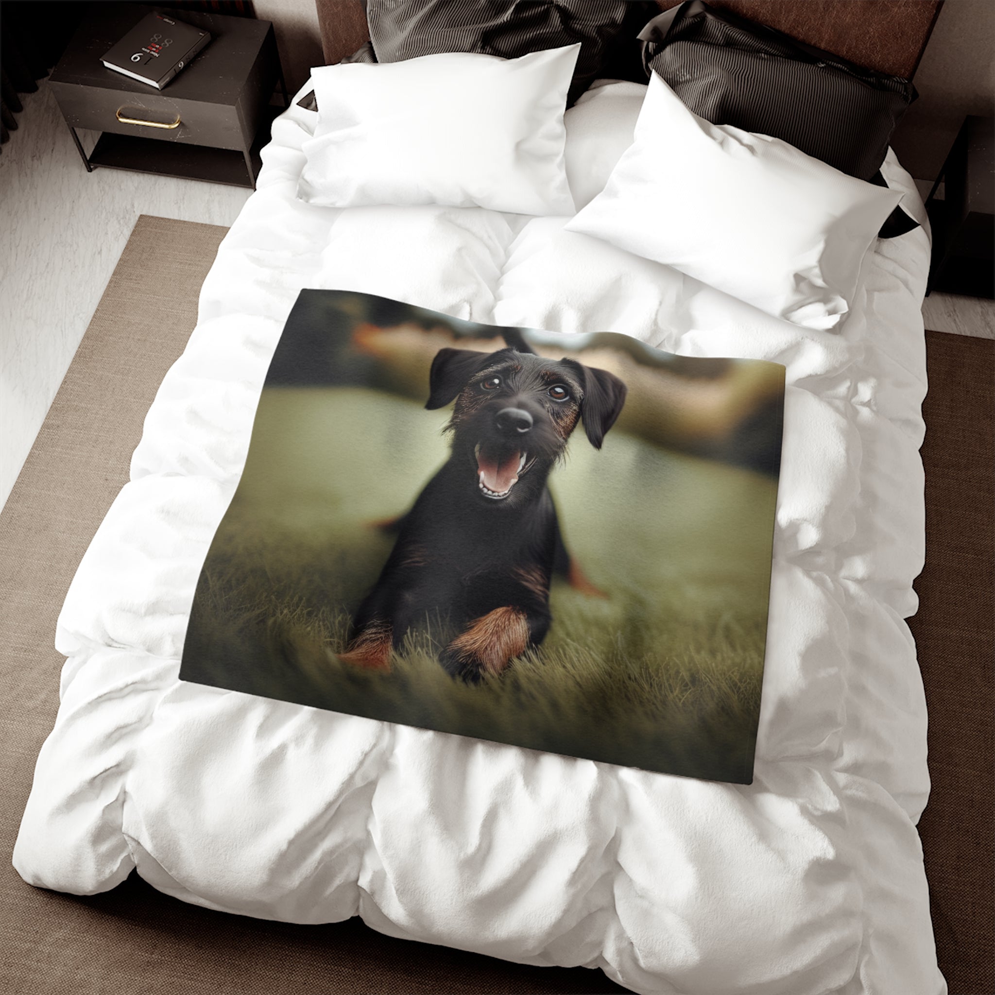 Sweatshirt Blanket – Plush Fleece Throw, 2 Size Options