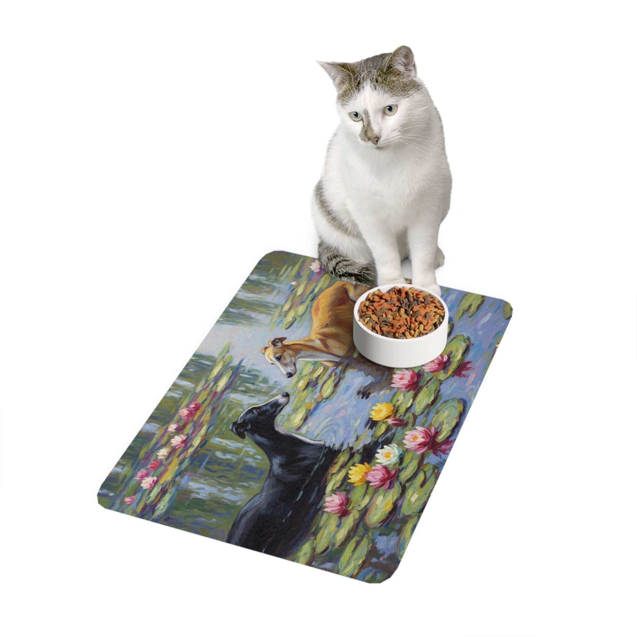 Non-Slip Pet Food Mat – Waterproof Feeding Mat for Dogs