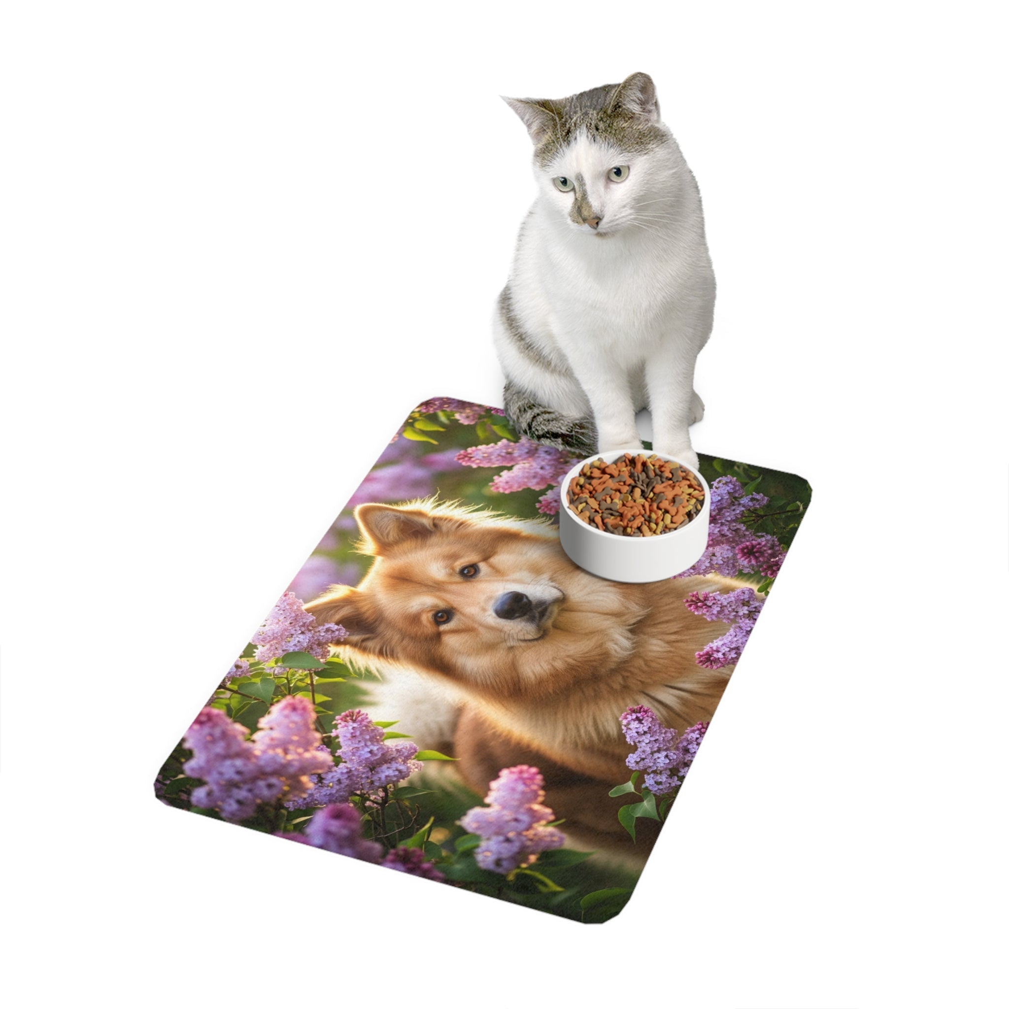 Non-Slip Pet Food Mat – Waterproof Feeding Mat for Dogs