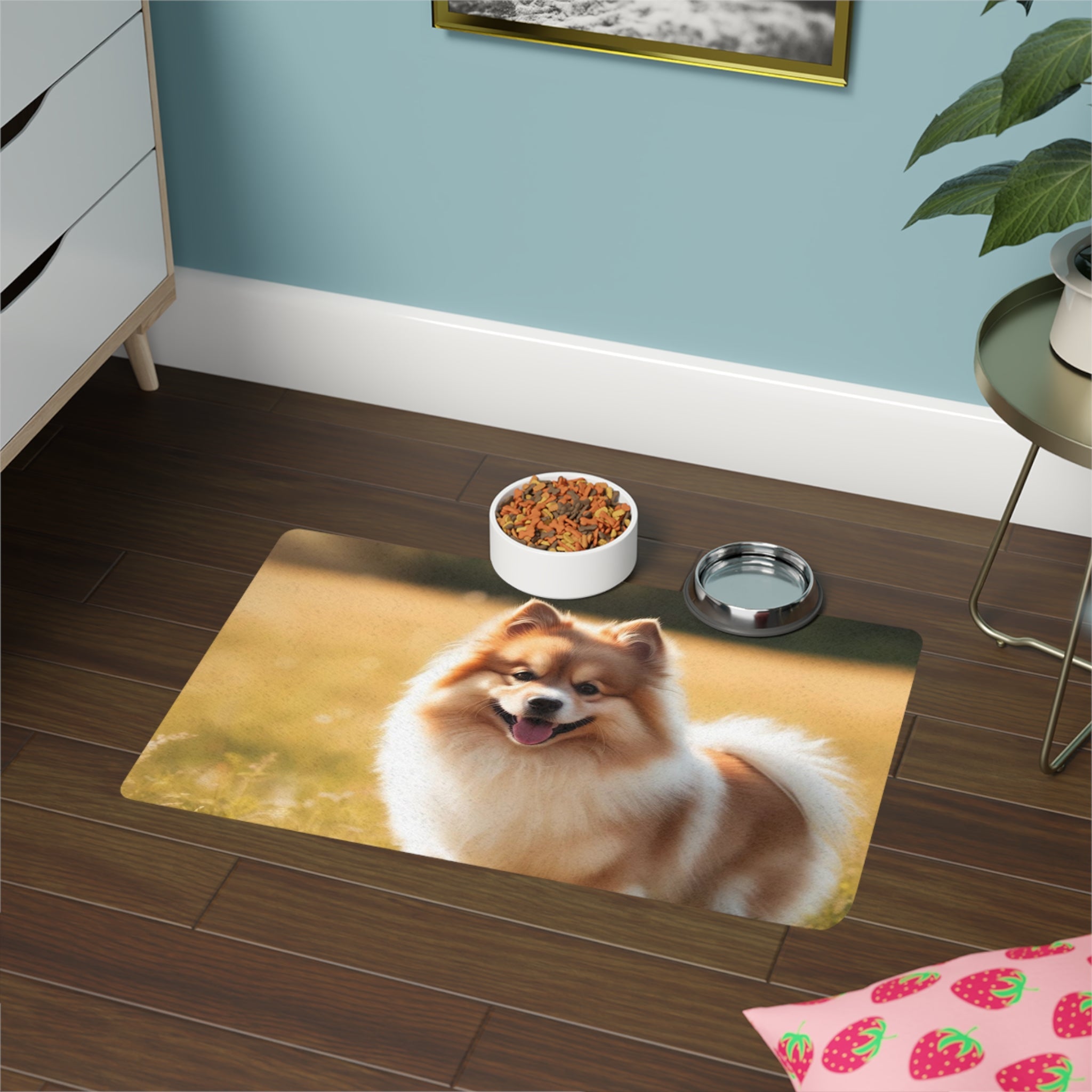 Non-Slip Pet Food Mat – Waterproof Feeding Mat for Dogs