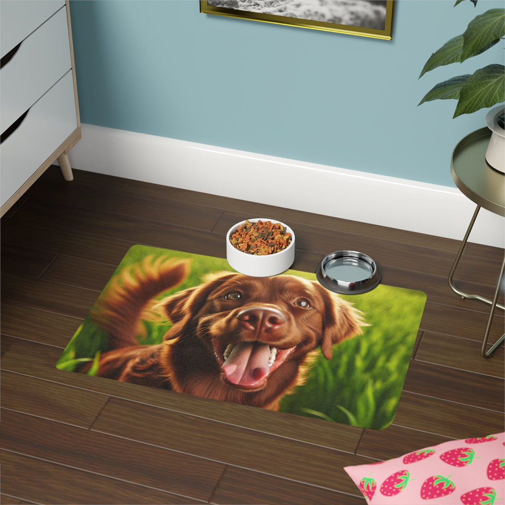 Non-Slip Pet Food Mat – Waterproof Feeding Mat for Dogs