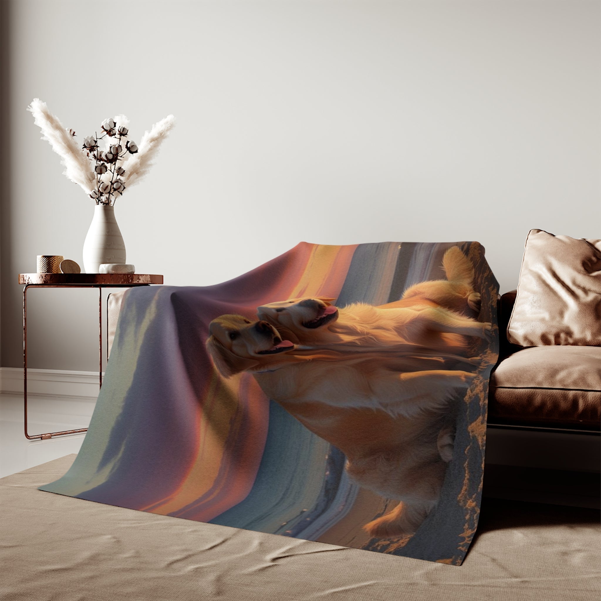 Sweatshirt Blanket – Plush Fleece Throw, 2 Size Options