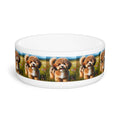 Ceramic Pet Bowl – 16 oz Dog Feeding Bowl