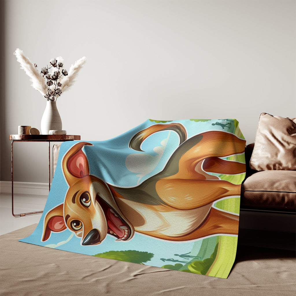 Sweatshirt Blanket – Plush Fleece Throw, 2 Size Options