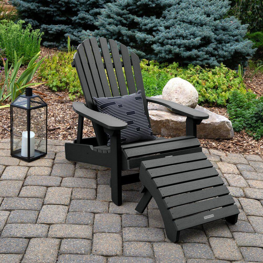 King Hamilton Black 2-Piece Eco-Friendly Seating Set