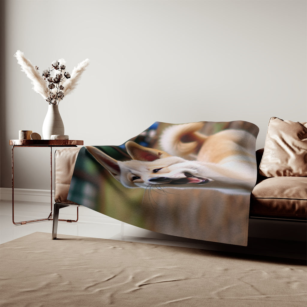 Sweatshirt Blanket – Plush Fleece Throw, 2 Size Options