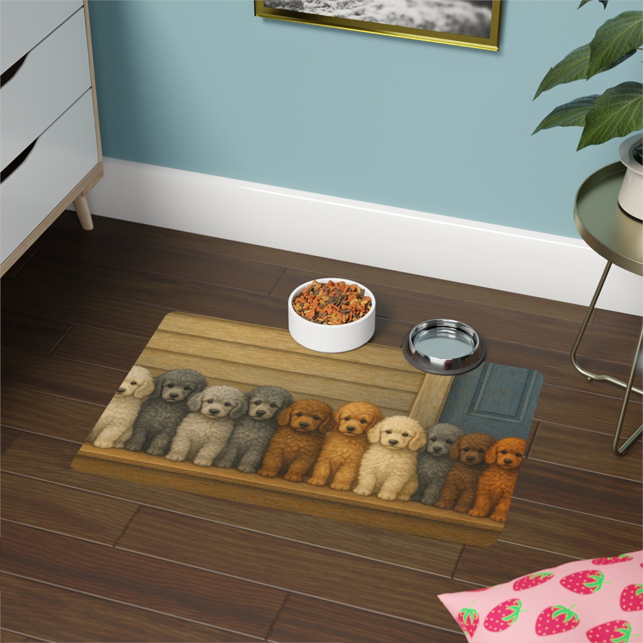 Non-Slip Pet Food Mat – Waterproof Feeding Mat for Dogs