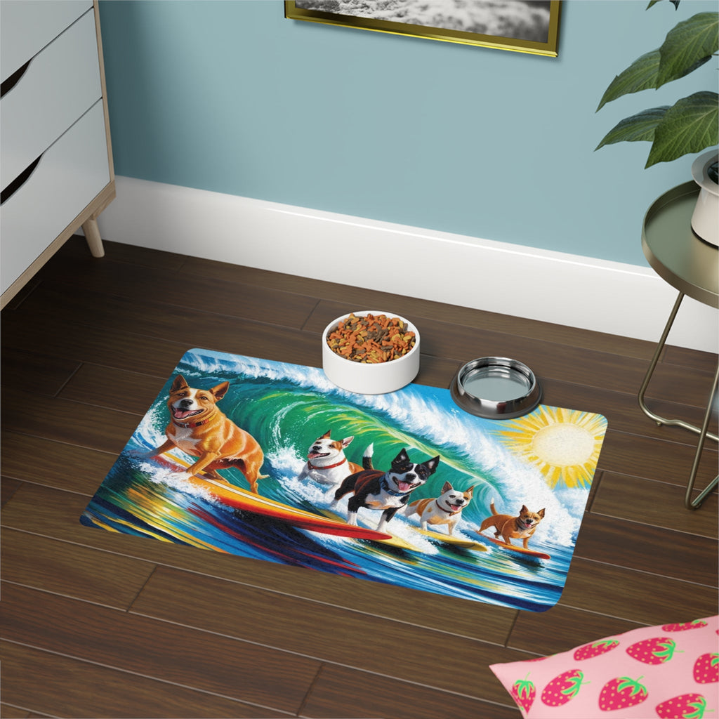 Non-Slip Pet Food Mat – Waterproof Feeding Mat for Dogs