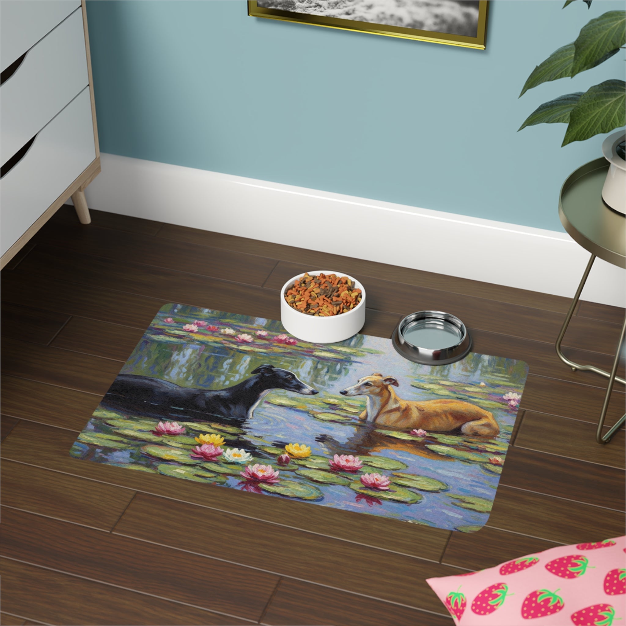 Non-Slip Pet Food Mat – Waterproof Feeding Mat for Dogs
