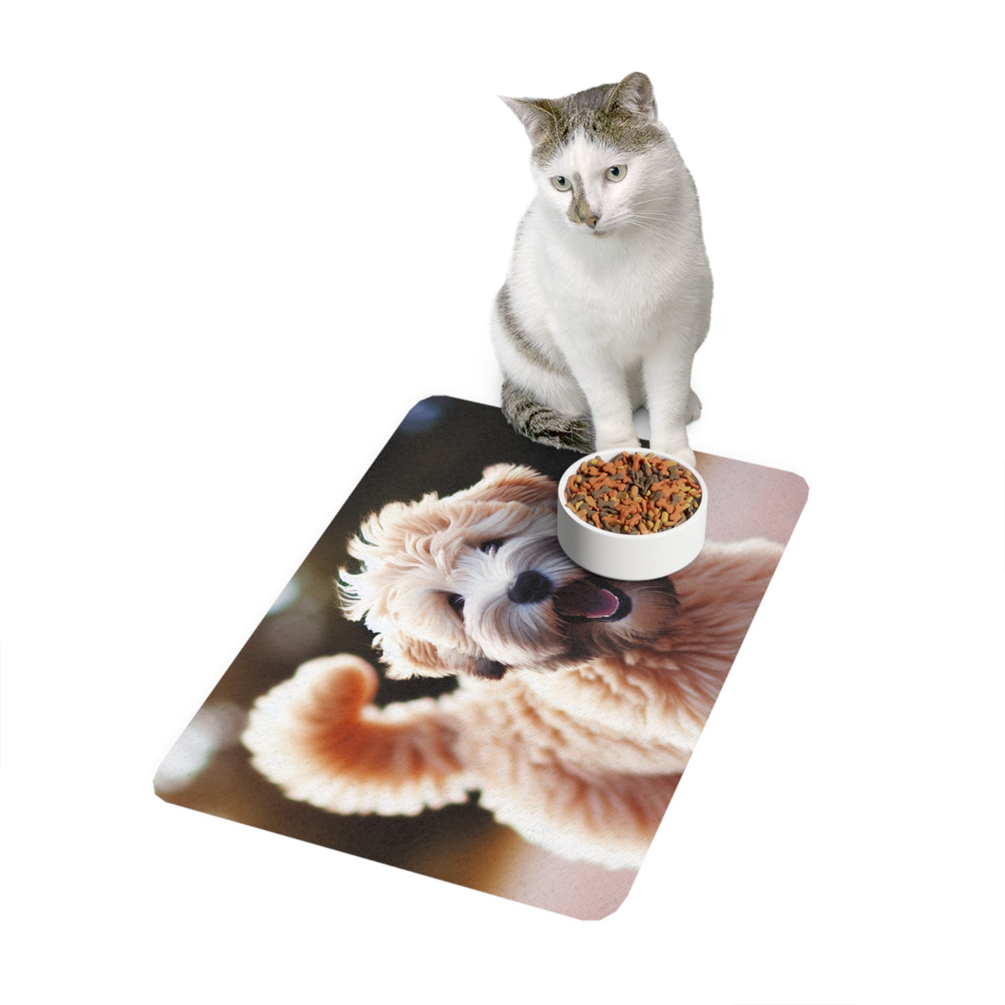 Non-Slip Pet Food Mat – Waterproof Feeding Mat for Dogs
