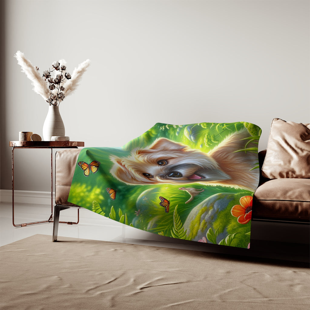 Sweatshirt Blanket – Plush Fleece Throw, 2 Size Options