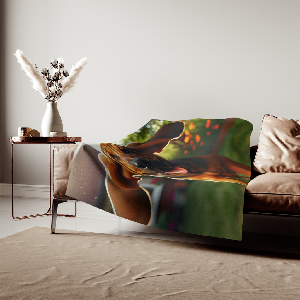 Sweatshirt Blanket – Plush Fleece Throw, 2 Size Options
