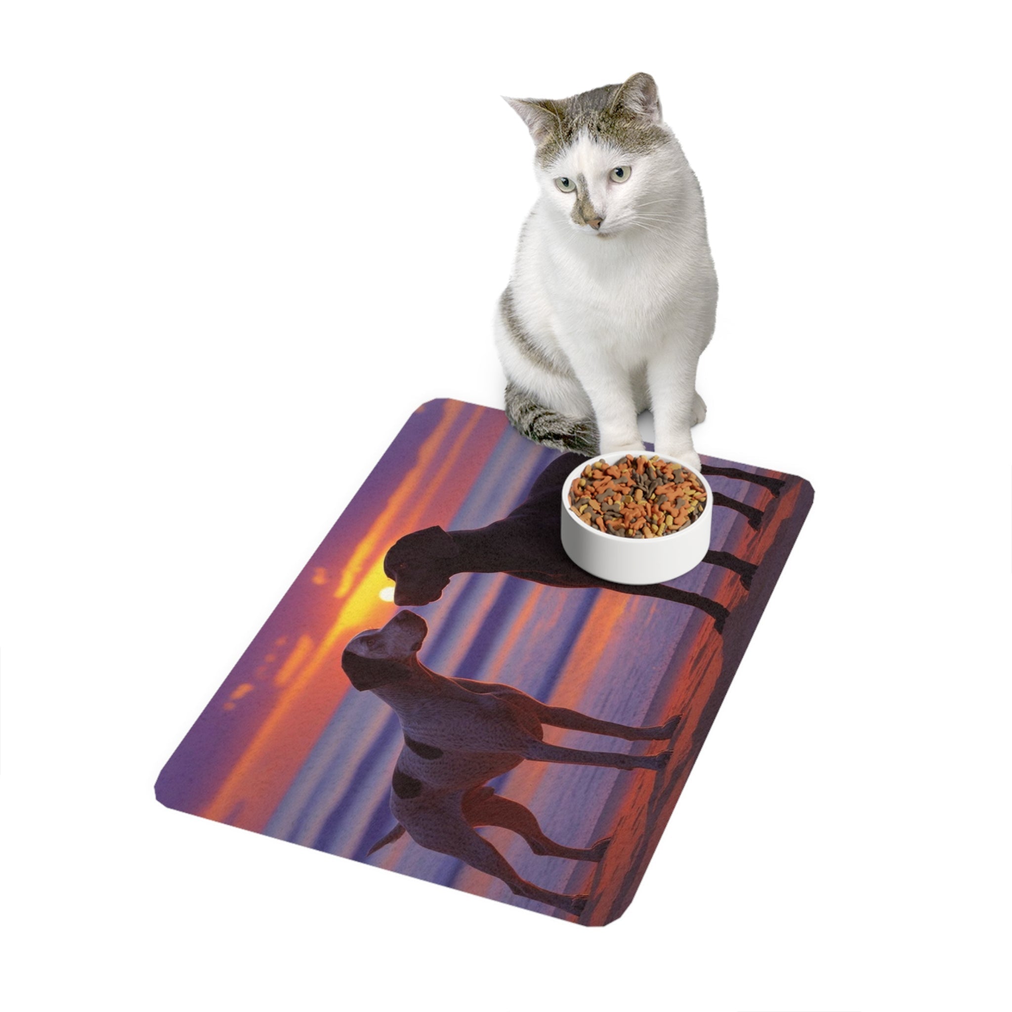 Non-Slip Pet Food Mat – Waterproof Feeding Mat for Dogs