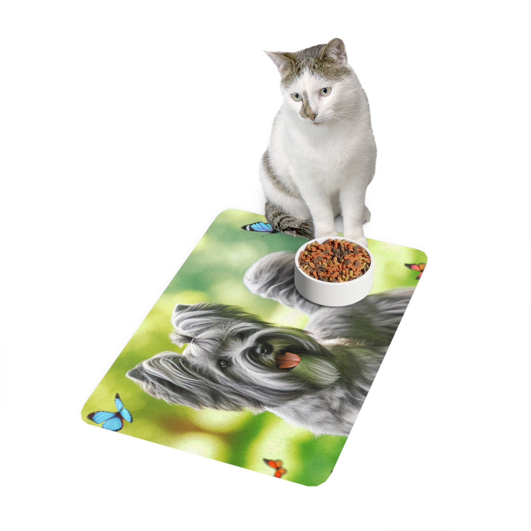 Non-Slip Pet Food Mat – Waterproof Feeding Mat for Dogs