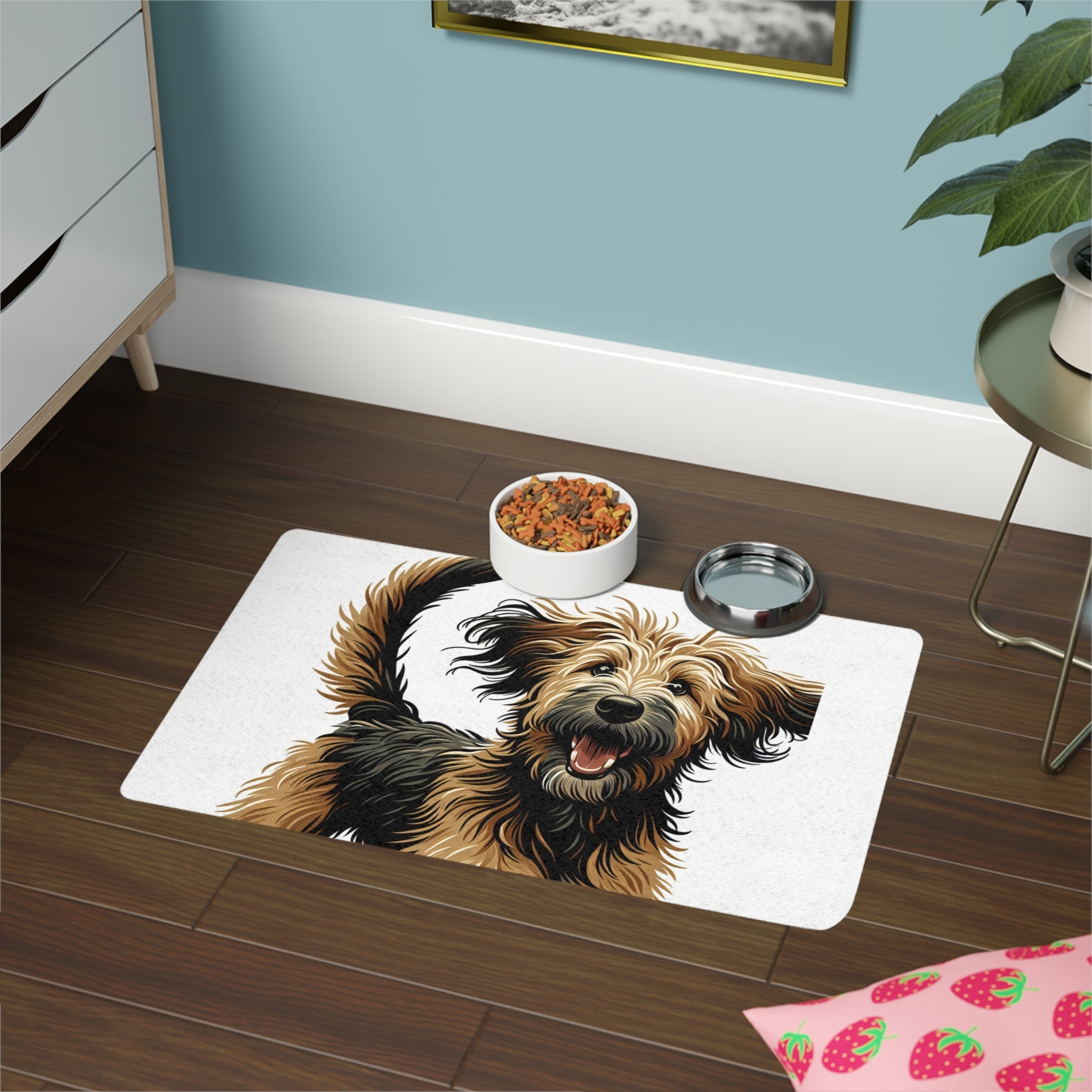 Non-Slip Pet Food Mat – Waterproof Feeding Mat for Dogs