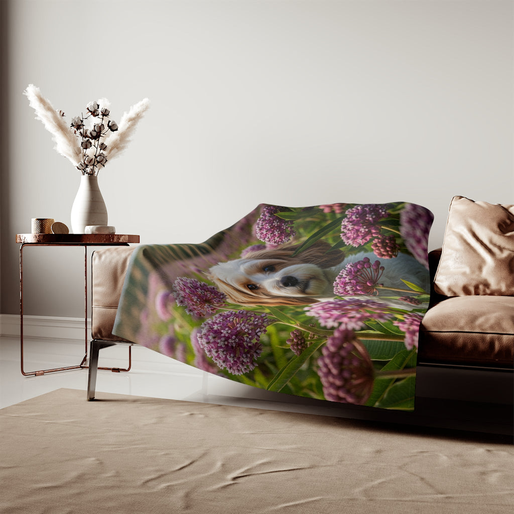 Sweatshirt Blanket – Plush Fleece Throw, 2 Size Options