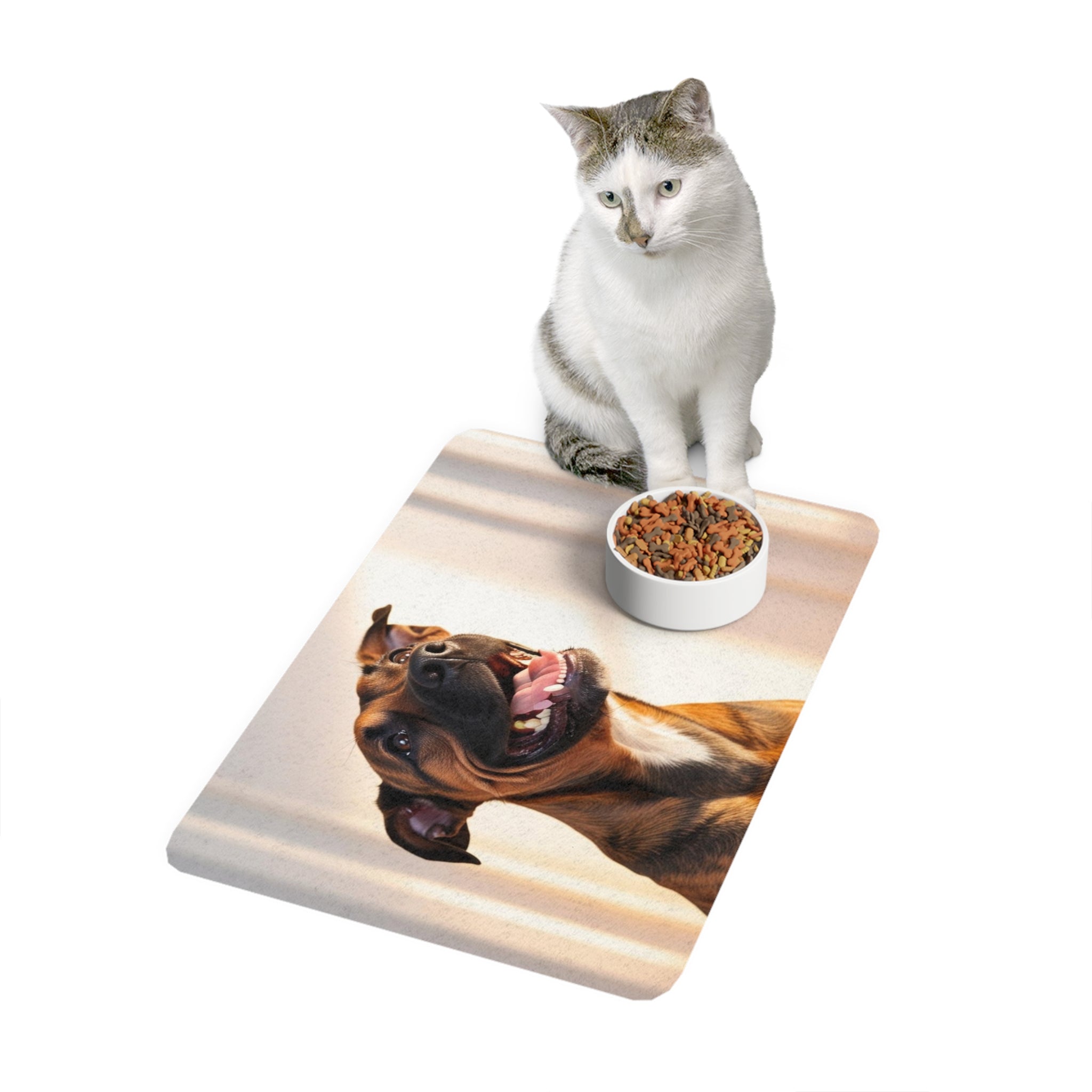 Non-Slip Pet Food Mat – Waterproof Feeding Mat for Dogs