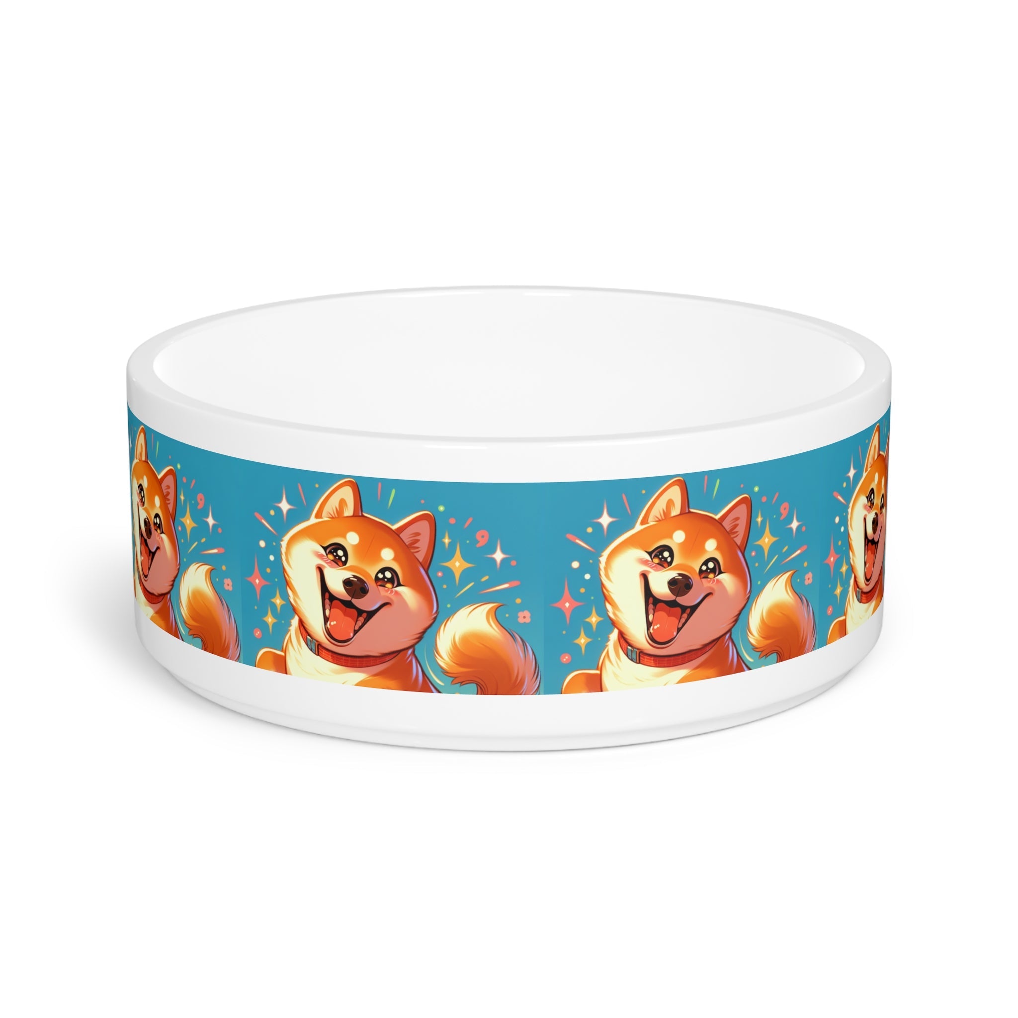 Ceramic Pet Bowl – 16 oz Dog Feeding Bowl