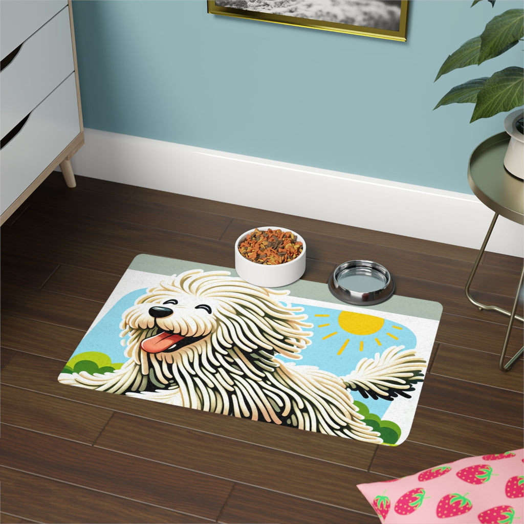 Non-Slip Pet Food Mat – Waterproof Feeding Mat for Dogs