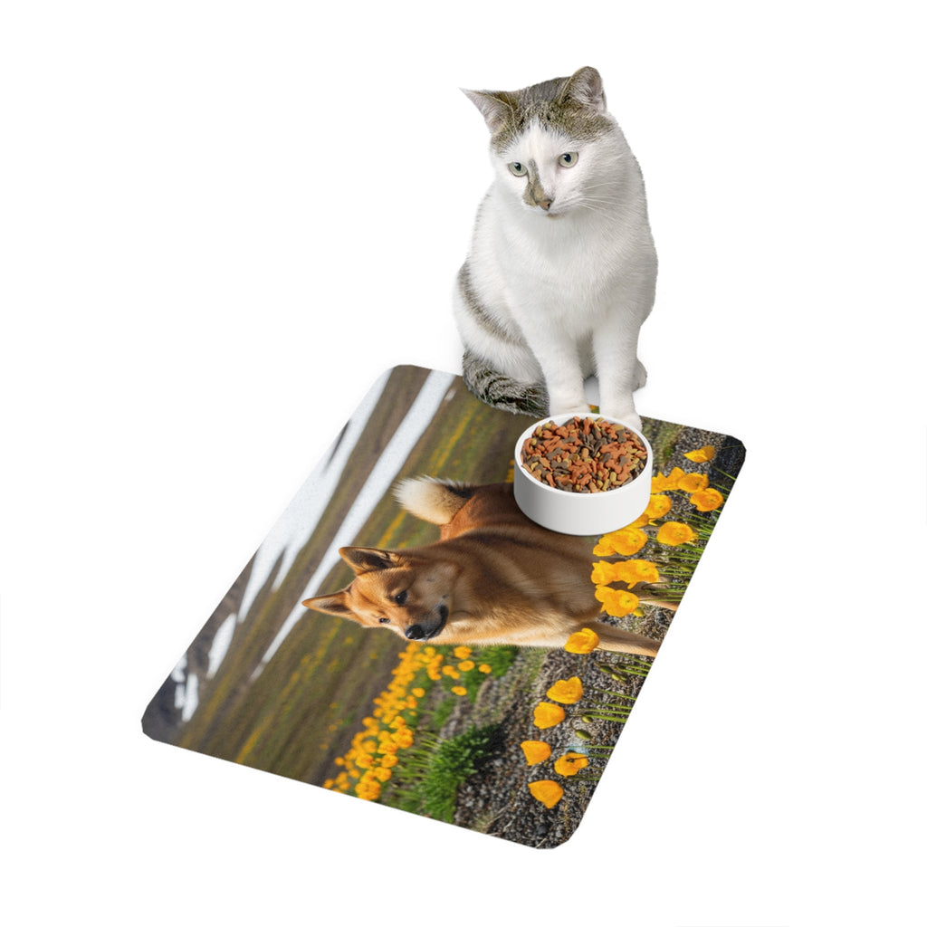 Non-Slip Pet Food Mat – Waterproof Feeding Mat for Dogs