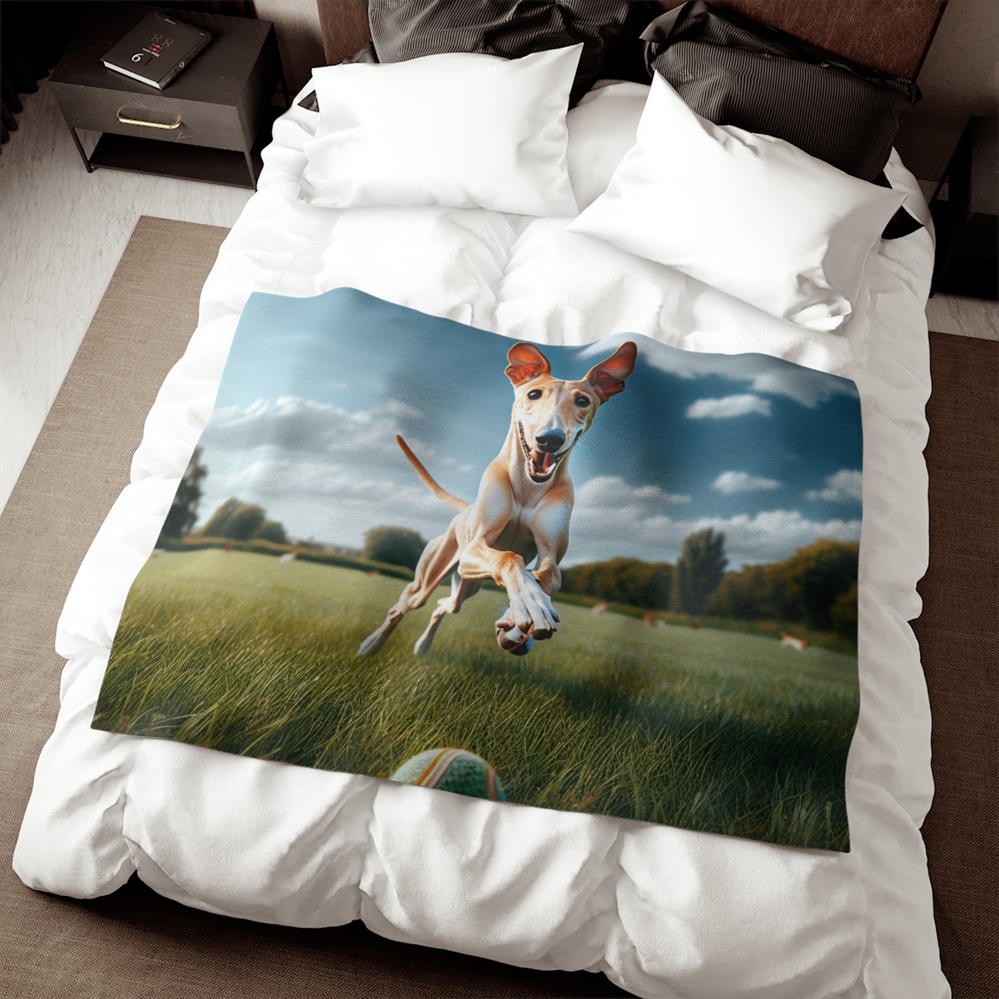 Sweatshirt Blanket – Plush Fleece Throw, 2 Size Options
