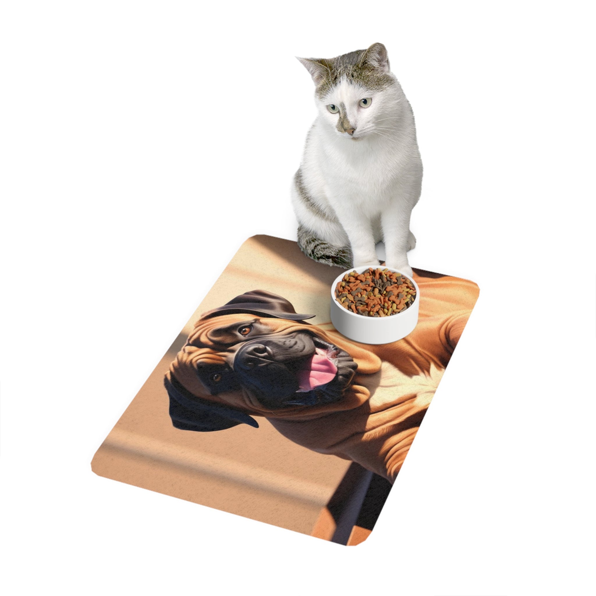 Non-Slip Pet Food Mat – Waterproof Feeding Mat for Dogs