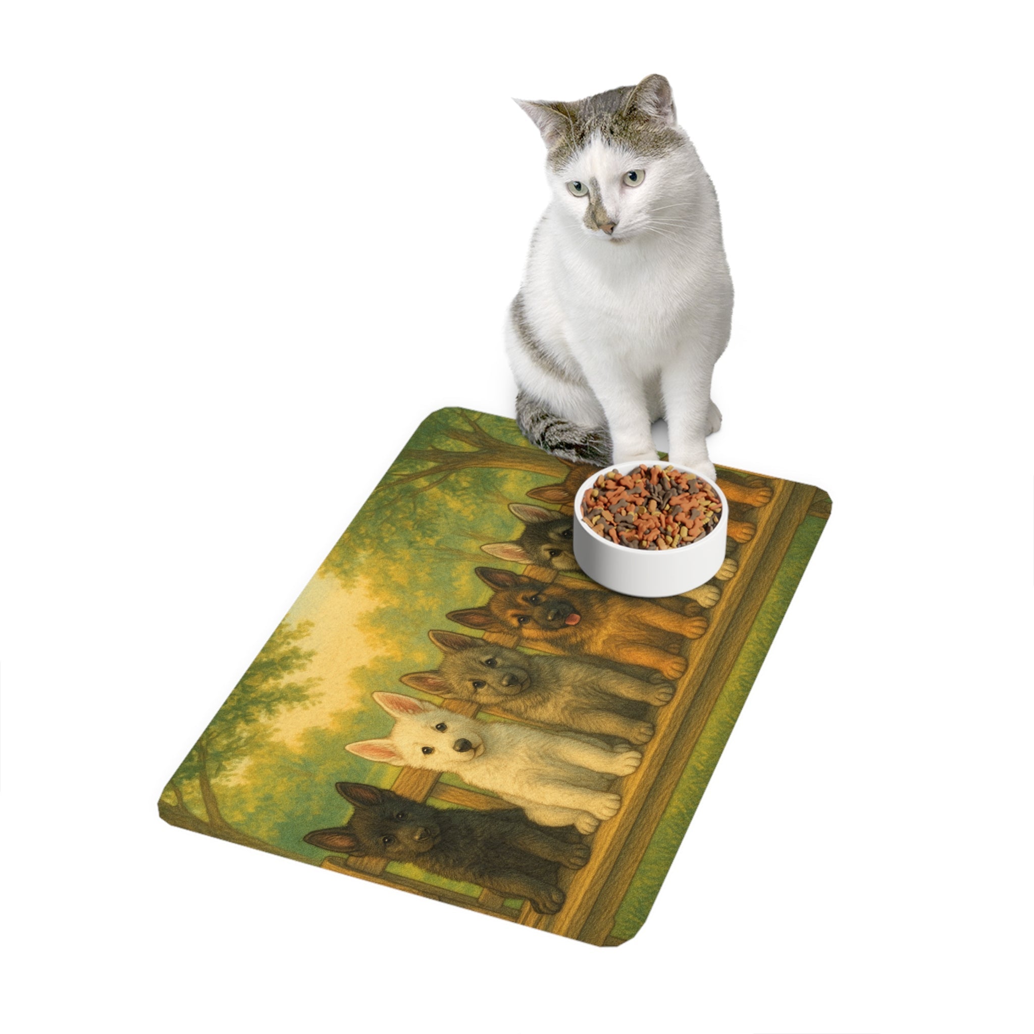 Non-Slip Pet Food Mat – Waterproof Feeding Mat for Dogs