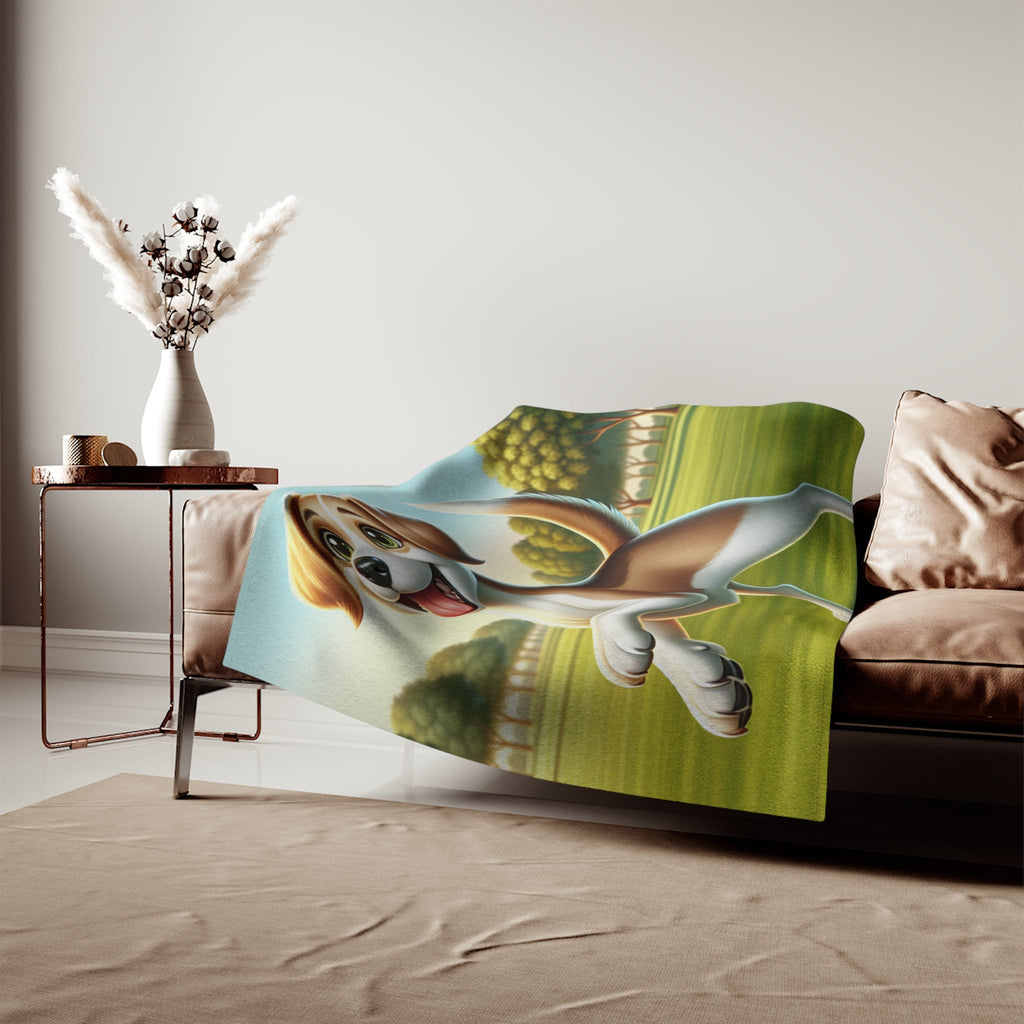 Sweatshirt Blanket – Plush Fleece Throw, 2 Size Options
