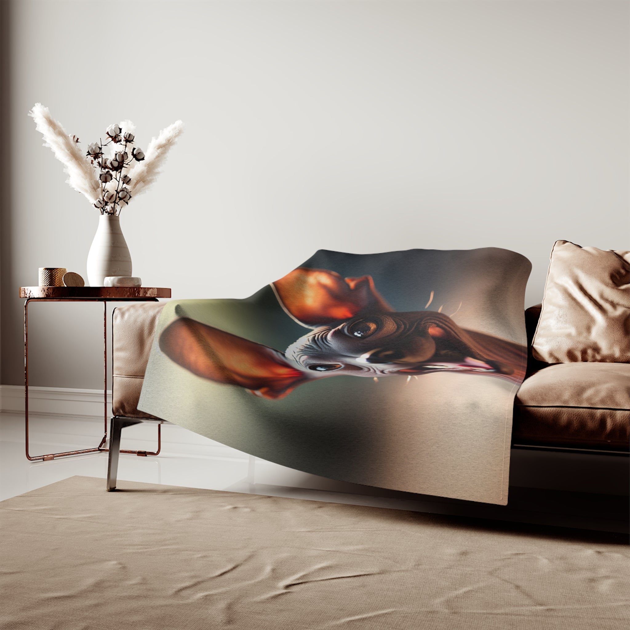 Sweatshirt Blanket – Plush Fleece Throw, 2 Size Options