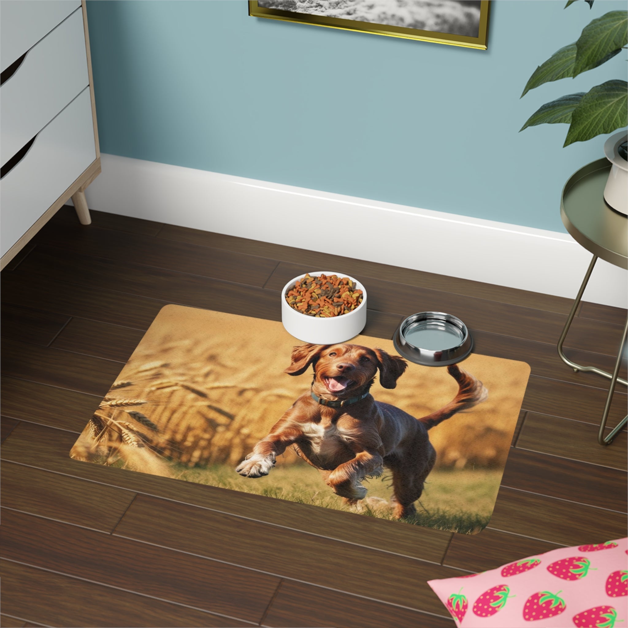 Non-Slip Pet Food Mat – Waterproof Feeding Mat for Dogs