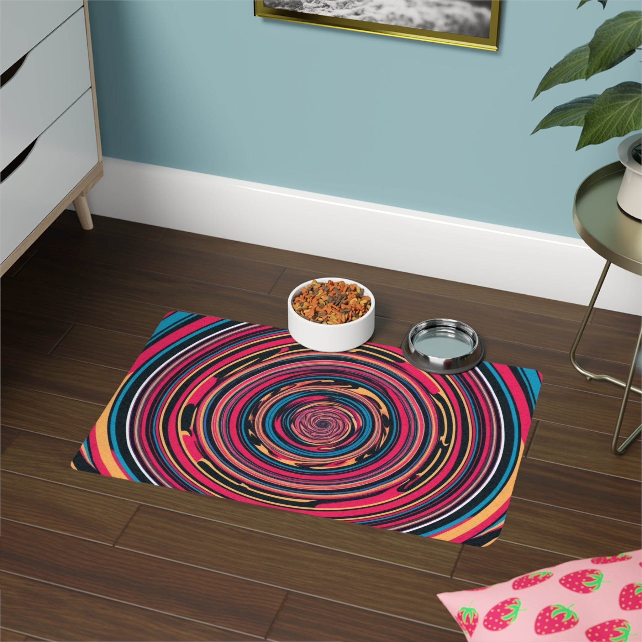 Non-Slip Pet Food Mat – Waterproof Feeding Mat for Dogs