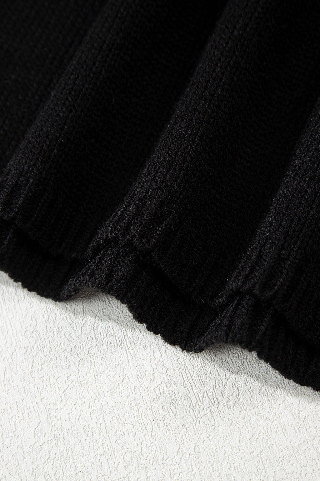 Faye Backless Bubble Sleeve Sweater