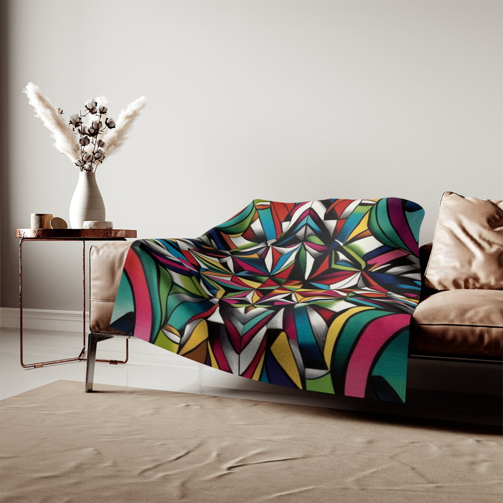 Sweatshirt Blanket – Plush Fleece Throw, 2 Size Options