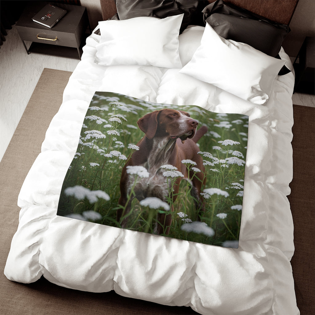 Sweatshirt Blanket – Plush Fleece Throw, 2 Size Options