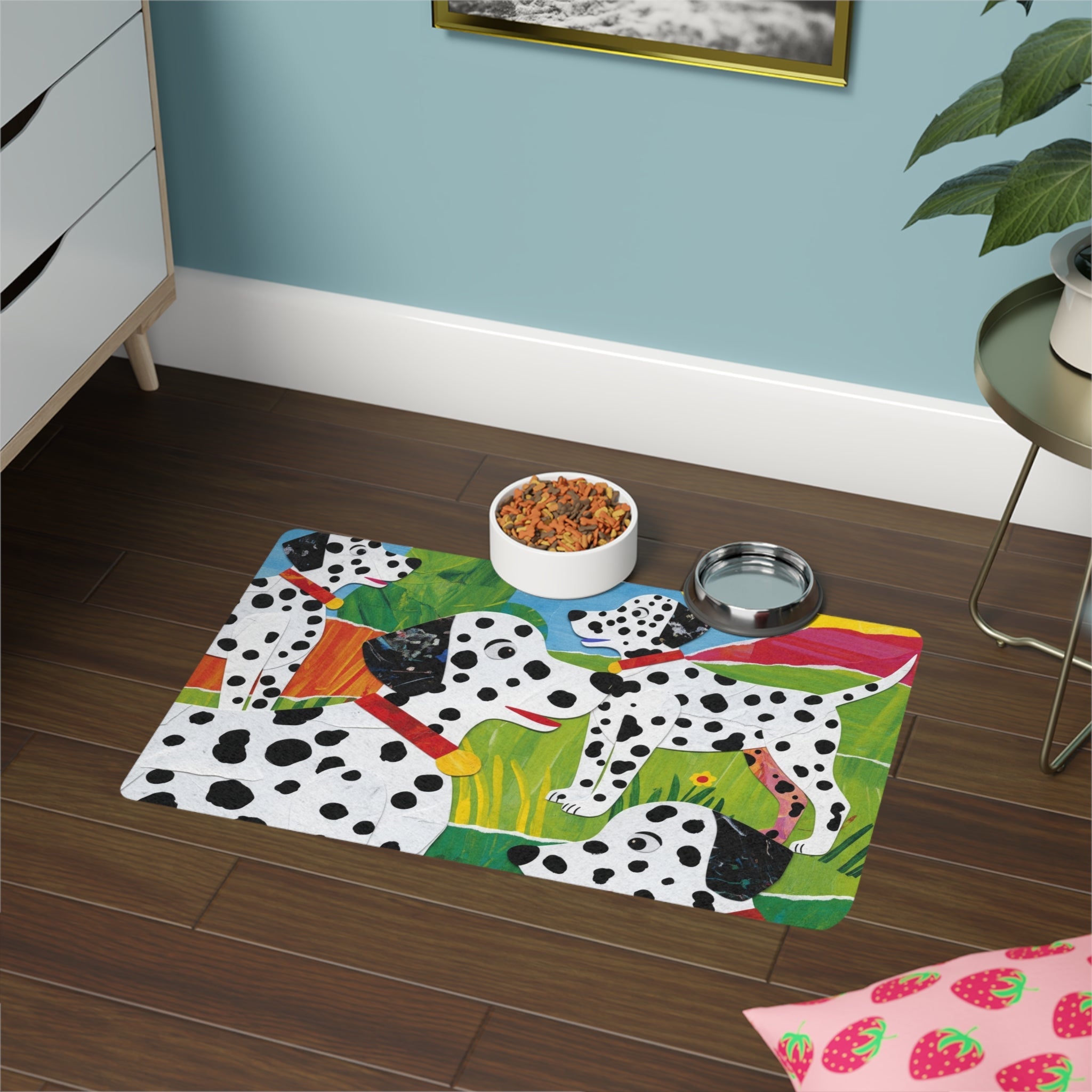 Non-Slip Pet Food Mat – Waterproof Feeding Mat for Dogs