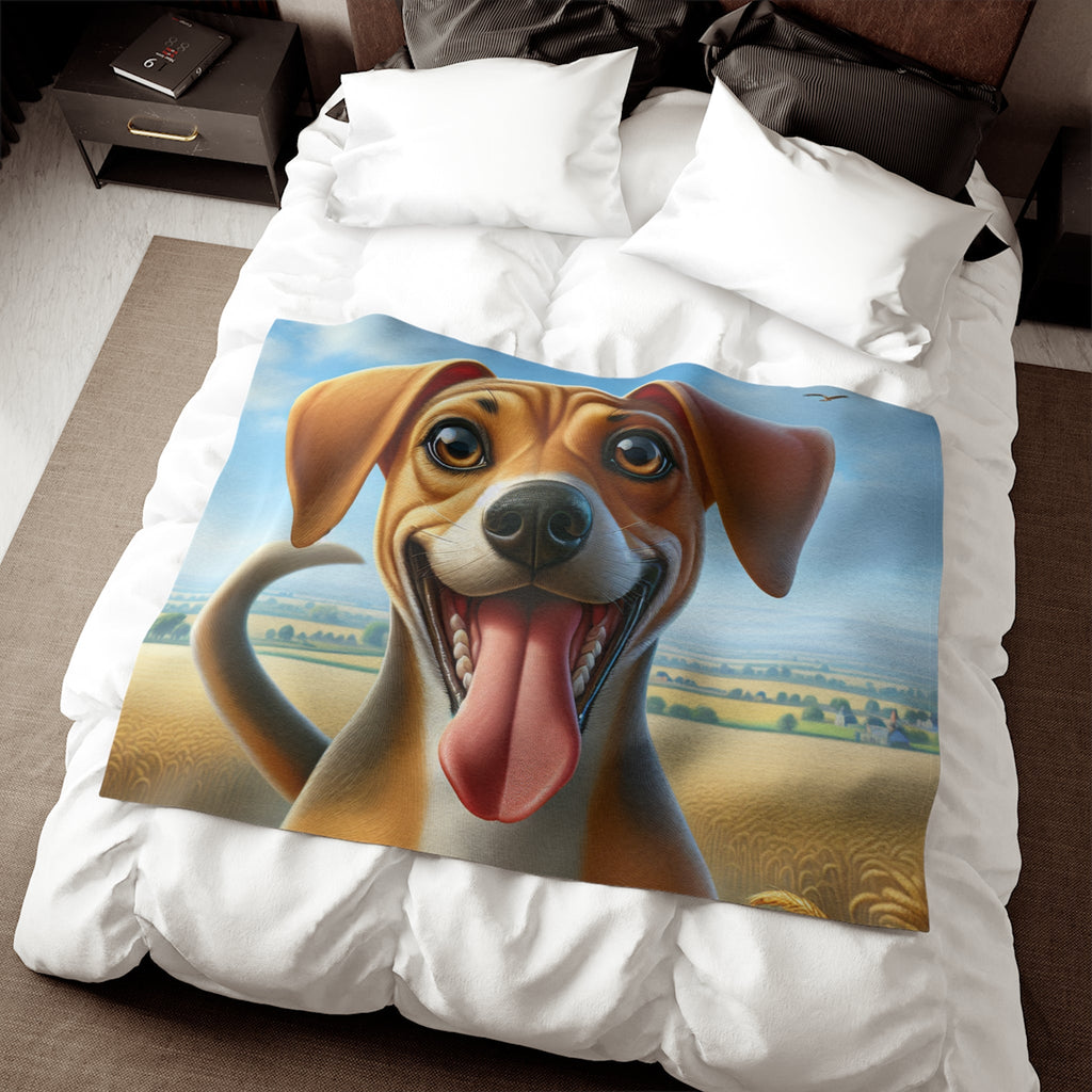 Sweatshirt Blanket – Plush Fleece Throw, 2 Size Options