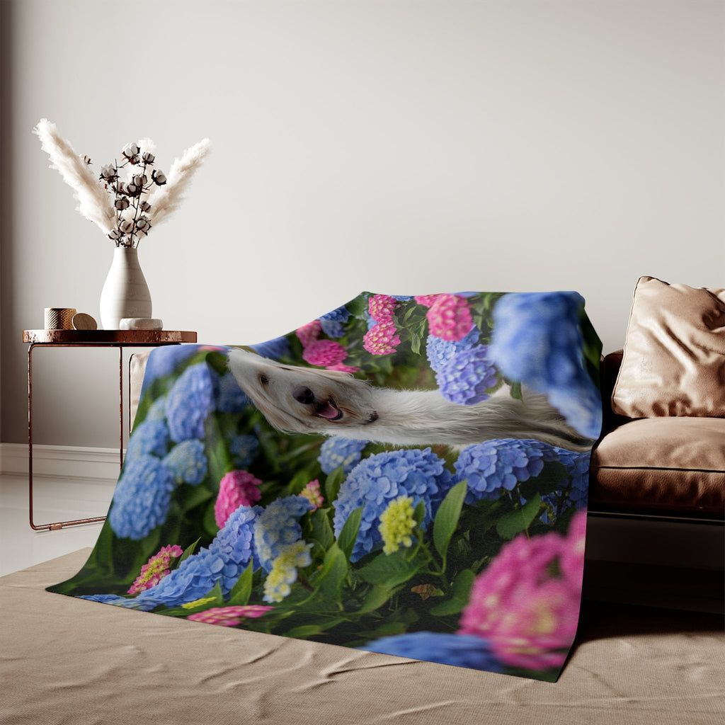 Sweatshirt Blanket – Plush Fleece Throw, 2 Size Options